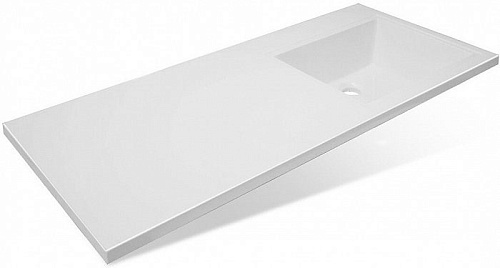 Раковина Эстет Даллас 115 R из литьевого мрамора ФР-00001937 Раковина Эстет Даллас 115 R из литьевого мрамора ФР-00001937