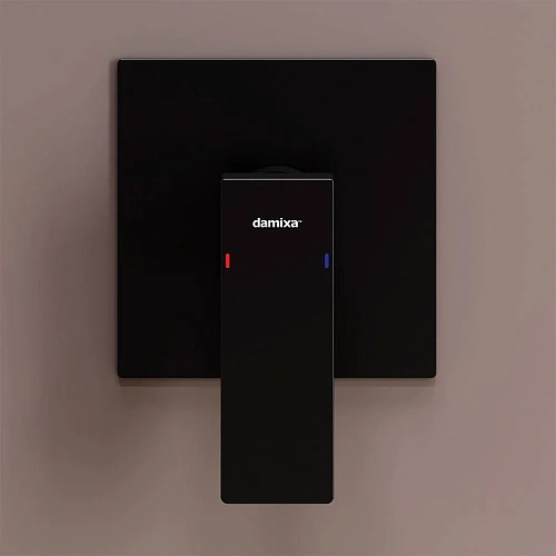 Смеситель для душа Damixa Gala 537500300 встраиваемый черный Смеситель для душа Damixa Gala 537500300 встраиваемый черный