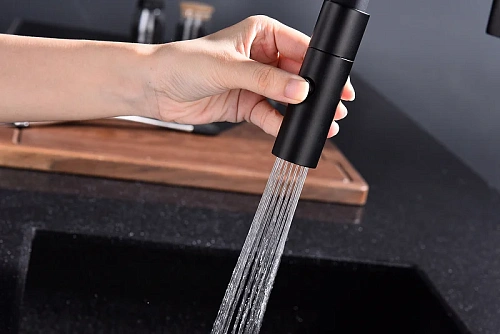 Смеситель для кухни Paulmark TORNADO антрацит To213402-AN Смеситель для кухни Paulmark TORNADO антрацит To213402-AN