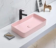 Раковина CeramaLux 78189MP-3 накладная, розовый Раковина CeramaLux 78189MP-3 накладная, розовый