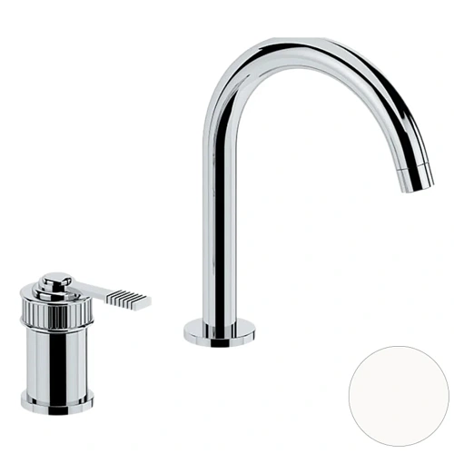 Смеситель для раковины Remer Atelier AL57BO, белый матовый Смеситель для раковины Remer Atelier AL57BO, белый матовый