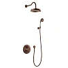 Душевая система Swedbe Terracotta Art 2520 с термостатическим смесителем встраиваемый
