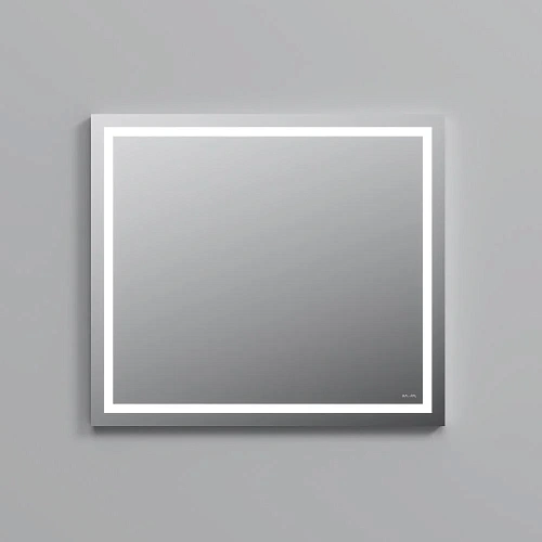 Зеркало AM.PM Gem M91AMOX0801WG с LED-подсветкой, 80 см Зеркало AM.PM Gem M91AMOX0801WG с LED-подсветкой, 80 см