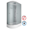 Картинка анонса товара «душевая кабина ng-3324-14r (1200х800х2150) низкий поддон(26см) стекло матовое 332424r»