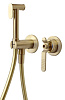 Гигиенический душ Bronze de Luxe 1760's Loft 3253CG С ВНУТРЕННЕЙ ЧАСТЬЮ, со смесителем, золото