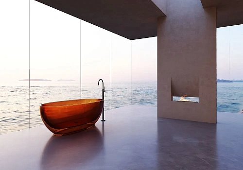 Ванна отдельностоящая ABBER AT9703Opal 170x75 универсальная, коричневый полиэфирная смола Ванна отдельностоящая ABBER AT9703Opal 170x75 универсальная, коричневый полиэфирная смола