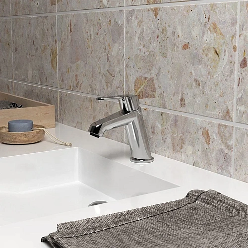 Смеситель для раковины Paini Cox 78PZ211LBL с длинным изливом, черный матовый PVD Смеситель для раковины Paini Cox 78PZ211LBL с длинным изливом, черный матовый PVD