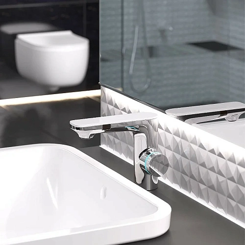 Смеситель для раковины BERGES MORANS 076001 сенсорный, хром глянцевый Смеситель для раковины BERGES MORANS 076001 сенсорный, хром глянцевый