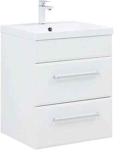Тумба под раковину Aquanet Лукка 60 белый 00302396 напольная/подвесная Тумба под раковину Aquanet Лукка 60 белый 00302396 напольная/подвесная