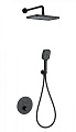Душевая система Wonzon & Woghand с термостатом, встраиваемая, черный матовый (WW-D2017-A-MB) Душевая система Wonzon & Woghand с термостатом, встраиваемая, черный матовый (WW-D2017-A-MB)