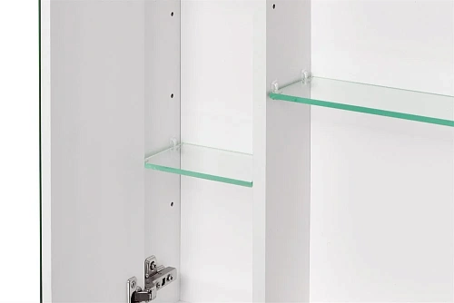 Зеркальный шкаф Aquaton Инфинити 76 белый 1A192102IF010 Зеркальный шкаф Aquaton Инфинити 76 белый 1A192102IF010