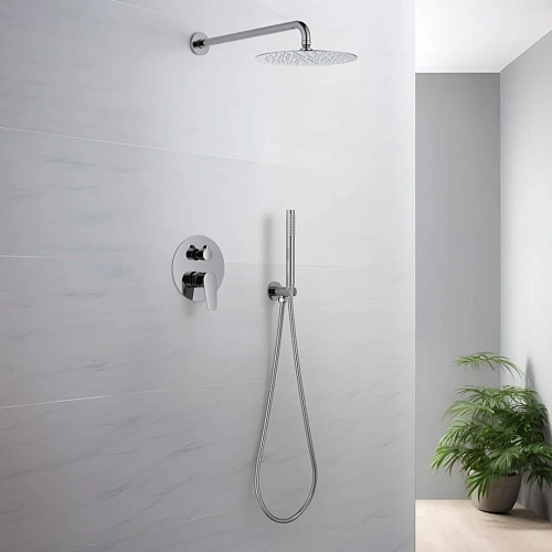 Душевая система Aquatek БЕТТА AQ1172CR Хром Душевая система Aquatek БЕТТА AQ1172CR Хром