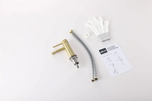 Смеситель для биде ABBER Wasser Kreis 316 AF8124BG золото брашированное Смеситель для биде ABBER Wasser Kreis 316 AF8124BG золото брашированное