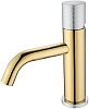 Картинка анонса товара «смеситель для раковины boheme stick gold touch chrome 121-gcr.2»