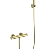 Смеситель для душа Wonzon & Woghand с термостатом, брашированное золото (WW-B3013-A-BG) Смеситель для душа Wonzon & Woghand с термостатом, брашированное золото (WW-B3013-A-BG)