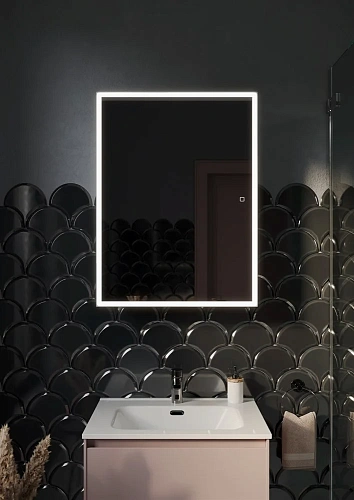 Зеркальный шкаф Sancos Cube CU600 белый Зеркальный шкаф Sancos Cube CU600 белый