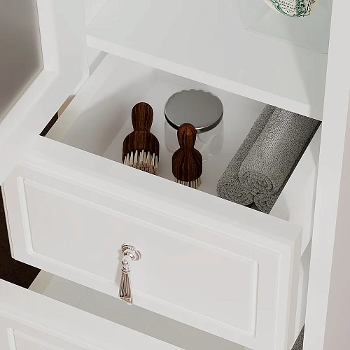 Шкаф-пенал Opadiris Риспекто 30, белый матовый, левый, вар. 2 00-00005832 Шкаф-пенал Opadiris Риспекто 30, белый матовый, левый, вар. 2 00-00005832