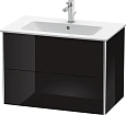 Тумба под раковину Duravit XSquare XS417204040 подвесная 81 см черный глянцевый Тумба под раковину Duravit XSquare XS417204040 подвесная 81 см черный глянцевый