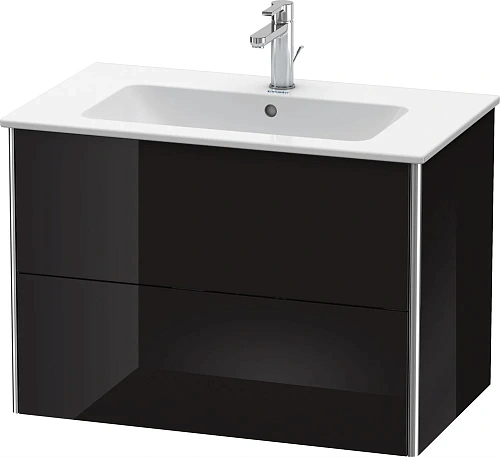 Тумба под раковину Duravit XSquare XS417204040 подвесная 81 см черный глянцевый Тумба под раковину Duravit XSquare XS417204040 подвесная 81 см черный глянцевый