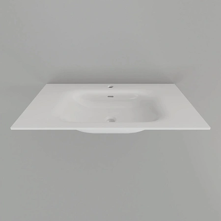 Раковина ArtDecco Luna 81 ALNAS081S акриловая, белый матовый Раковина ArtDecco Luna 81 ALNAS081S акриловая, белый матовый