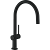 Картинка анонса товара «смеситель для кухни hansgrohe talis m54 220, eco, 1jet 72843670, матовый черный»