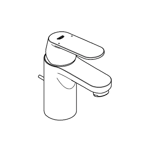 Смеситель для раковины GROHE Eurosmart Cosmopolitan с донным клапаном, низкий излив, хром (32825000) Смеситель для раковины GROHE Eurosmart Cosmopolitan с донным клапаном, низкий излив, хром (32825000)