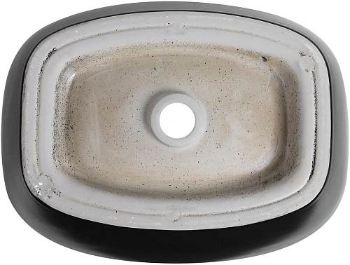 Раковина Aquanet Fine-1-MB 50 накладная, черная матовая FINE-1-MB Раковина Aquanet Fine-1-MB 50 накладная, черная матовая FINE-1-MB