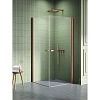 Душевой уголок NEW TRENDY NEW SOLEO COPPER BRUSHED 100x100x195 K-2016 (брашированная медь)
