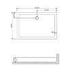 Душевой поддон GROSSMAN 120x80x15 прямоугольный левый для GR-3120L GR-31200920L/R Душевой поддон GROSSMAN 120x80x15 прямоугольный левый для GR-3120L GR-31200920L/R