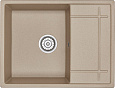 Кухонная мойка Granula 6501, ПЕСОК, кварц 650х495 Кухонная мойка Granula 6501, ПЕСОК, кварц 650х495