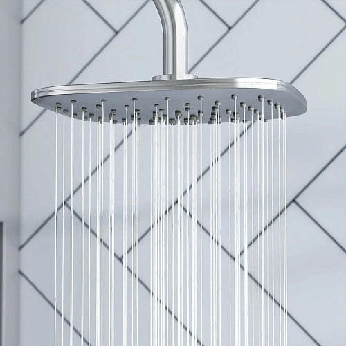 Душевая система Damixa Eclipse 931000000 верхний душ 220мм, штанга 1010 мм, хром Душевая система Damixa Eclipse 931000000 верхний душ 220мм, штанга 1010 мм, хром