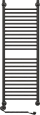 Полотенцесушитель электрический EWRIKA Медея Медея S 120х40, L, черный матовый 537538 Полотенцесушитель электрический EWRIKA Медея Медея S 120х40, L, черный матовый 537538