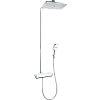 Картинка анонса товара «душевая система hansgrohe raindance e с термостатом showerpipe 360 1jet ecosmart 9 л/мин. 27286400, »