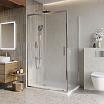 Детальная картинка товара «душевой уголок belbagno luce-ah-1-110/100-c-cr»