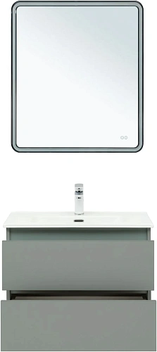Тумба под раковину Aquanet Вега 2.0 70 мисти грин 00337960 подвесная Тумба под раковину Aquanet Вега 2.0 70 мисти грин 00337960 подвесная