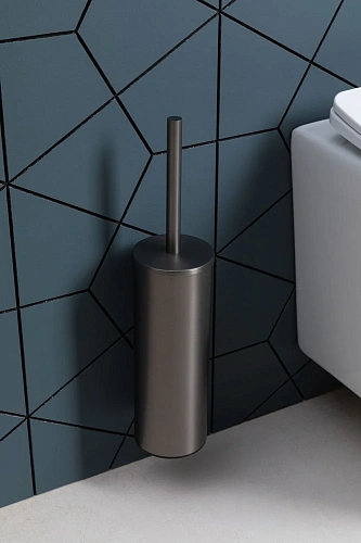 Ершик для унитаза Allen Brau Priority 6.31A09-MG графит брашированный Ершик для унитаза Allen Brau Priority 6.31A09-MG графит брашированный