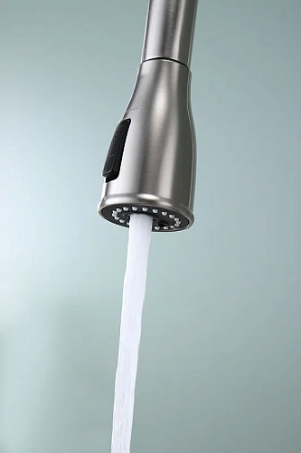 Смеситель для кухни Paulmark LANGE брашированная сталь La214212-BS Смеситель для кухни Paulmark LANGE брашированная сталь La214212-BS