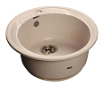 Кухонная мойка GranFest Rondo R-520 бел белый Кухонная мойка GranFest Rondo R-520 бел белый