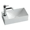 Картинка анонса товара «раковина ceramica nova element cn5008 белый»