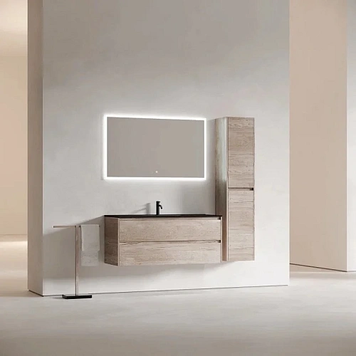 Тумба под раковину Sancos Libra LB120-1EG 1190х450х500 дуб галифакс натуральный, подвесная Тумба под раковину Sancos Libra LB120-1EG 1190х450х500 дуб галифакс натуральный, подвесная