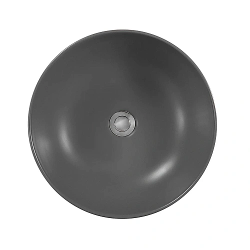 Раковина Aquatek ЕВРОПА AQ5558-MG 415x415x135, матовый серый, накладная Раковина Aquatek ЕВРОПА AQ5558-MG 415x415x135, матовый серый, накладная