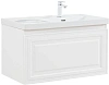 Тумба под раковину Aquanet Агата 90 00345482 белый сатин
