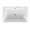 Картинка анонса товара «акриловая ванна excellent crown lux 190x120 line золото waex.cro19.line.gl»