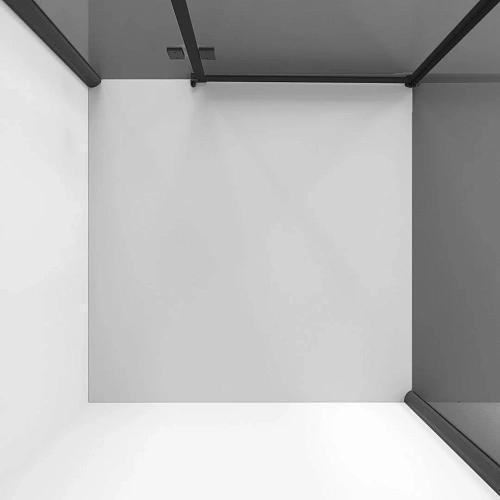 Душевой уголок Niagara Nova NG-2832-34BLACK (100x100x195) квадратная, распашнаячерный матовый, стекло тониров Душевой уголок Niagara Nova NG-2832-34BLACK (100x100x195) квадратная, распашнаячерный матовый, стекло тониров