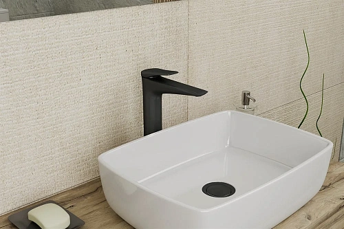 Смеситель для раковины RUSH Nevis (NE1735-11blаск) Смеситель для раковины RUSH Nevis (NE1735-11blаск)