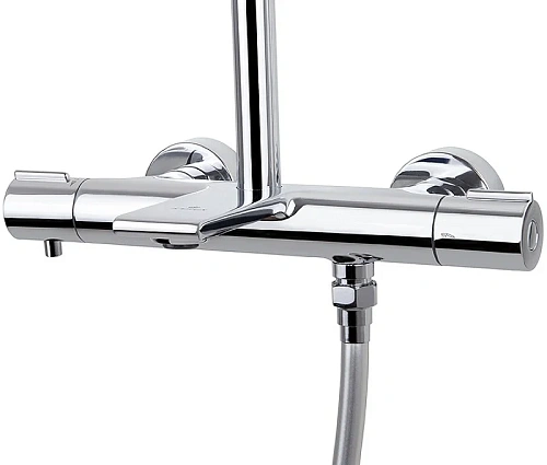 Душевая система Kaiser Serio 05382 с термостатом хром Душевая система Kaiser Serio 05382 с термостатом хром