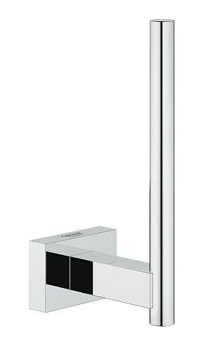 Держатель туалетной бумаги бумаги GROHE Essentials Cube, хром (40623001) Держатель туалетной бумаги бумаги GROHE Essentials Cube, хром (40623001)