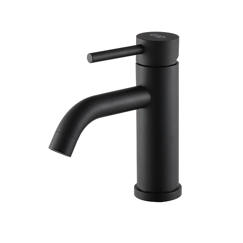 Смеситель для раковины Gid Inga SS096-BM-K SS096BMK черный матовый Смеситель для раковины Gid Inga SS096-BM-K SS096BMK черный матовый