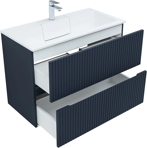 Тумба с раковиной Aquanet Джейн 90 00332523 маренго Тумба с раковиной Aquanet Джейн 90 00332523 маренго