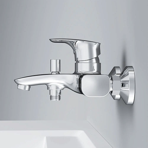 Смеситель для ванны AM.PM Spirit V2.1 F71A10000 хром Смеситель для ванны AM.PM Spirit V2.1 F71A10000 хром